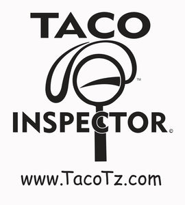 Taco Inspector: Free Sticker