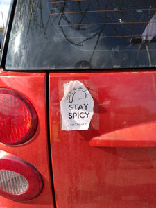 Stay Spicy: Free Sticker